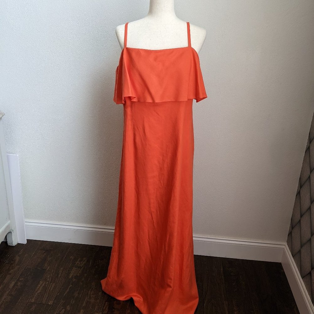 Ann Taylor Linen Maxi Dress